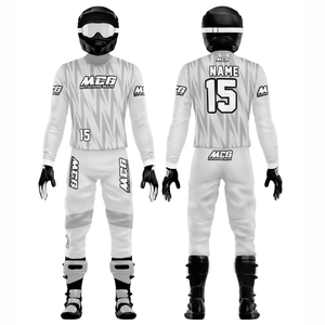 Wholesale Factory Direct Top Trending Flou Color Sublimation Printing Breathable Fabric Motocross MTB Dirt Bike Racing Uniforms - Product Image 1