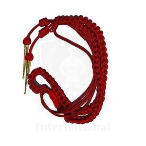 Bullion Wire Gold Aiguilettes Uniform Cords Metal Tip Factory Direct Supply Best Quality Custom Shoulder Cord for Ceremony - Product Image 5
