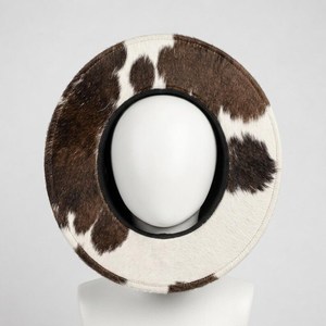 Sombrero de Vaquero de Piel Sintética con Bordado 3D Personalizado, Diseño de Vaca, Estilo Europeo Americano, Unisex, para Adultos, para las Cuatro Estaciones, para Fiestas al Aire Libre - Product Image 5