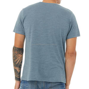 Camisetas de Verano para Hombre, Cuello Redondo, Algodón, Manga Corta, Color Azul Marino - Product Image 6