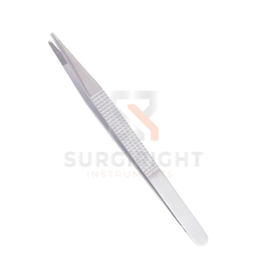 Pince à tissus Curtis en acier inoxydable, instrument chirurgical de préhension des tissus, classe CE I, modèle MOL SI-OIS-0001 par Blush Surgical - Product Image 3