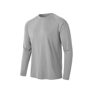 T-shirt homme en coton à manches courtes et col rond, couleur unie, coupe classique, décontracté, vente chaude, design vierge, séchage rapide, respirant - Product Image 1