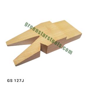 Soporte de Banco de Madera con Ranuras Dobles en V para Joyería, Herramientas Manuales de Orfebrería para Serrar, Limar y Dar Forma | GS127J - Product Image 1