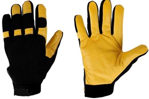 Gants de sécurité TPR anti-coupure et anti-choc en cuir pour moto, vélo, course et travail, niveau 7 - Product Image 4