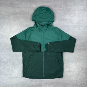 Wholesale Men's Nylon Windbreaker Tracksuit Blank Custom Zipper Jacket and Pants <b>Set</b> - Product Image 5