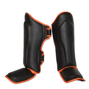 Meilleurs protège-tibias de conception optimisée, réglables, faciles à porter, en cuir PU, avec fermeture auto-agrippante, durables, longue durée de vie, confortables - Product Image 4