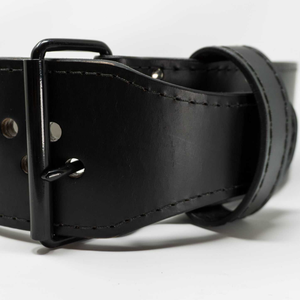 เข็มขัดยกน้ำหนักหนังแท้สั่งทำพร้อมโลโก้สำหรับนักเพาะกาย ช่วยพยุงหลังสำหรับการยกน้ำหนักมากและนักกีฬาเพื่อความแข็งแรง - Product Image 3