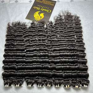 Double Weft Deep Wave Vietnamese Human Hair wigs Unprocessed SHIP DHL by Cloudyhair collection supplier worldwide shipping - Product Image 1