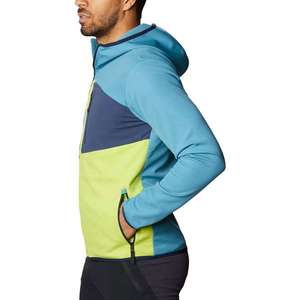 Custom Men's Outdoor Full Zip <b>Hoodie</b> Color Block Sportswear <b>Lightweight</b> Windbreaker Hiking Jacket Breathable Hooded Sweatshirt - Product Image 3