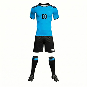 Nouvel Arrivage en Gros : Ensembles de Maillots de Football 100% Polyester, Tenues de Sport de Qualité Supérieure, Uniformes par Sublimation pour Adultes, Service OEM - Product Image 3