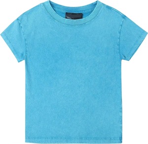 Cheap Price Breathable Fitted Washed Heavyweight Tee Women Men <b>Drop</b> Shoulder Wholesale Stone <b>Acid</b> Wash T Shirt - Product Image 4