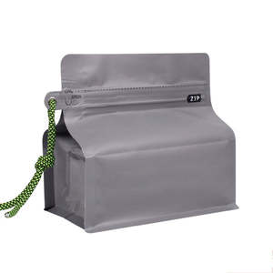 Bolsa de Polietileno de Grado Alimenticio con Cierre Lateral y Válvula Unidireccional para Té/Café, Impresión Personalizada, 250g/500g - Product Image 4