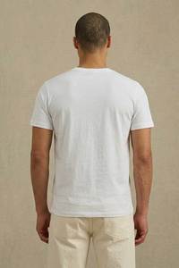 Camiseta de algodón 100% de alta calidad, color liso, 230 g/m², para hombre, de secado rápido, cuello redondo, con logo personalizado, ropa para hombre, gran venta. - Product Image 3