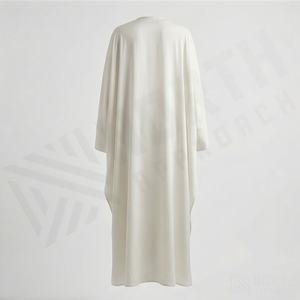 Nouvelle Robe de Bal Islamique Modeste de Luxe Personnalisée pour le Ramadan, Abaya Perlée, Caftan Boubou à Capuche pour Femme, Vêtement de l'Aïd - Product Image 2