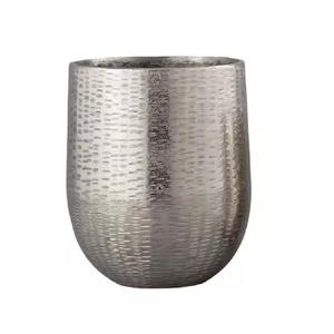 Florero de metal rústico, soporte para flores estilo granja, para exhibición floral en estantes o mesas - Product Image 2