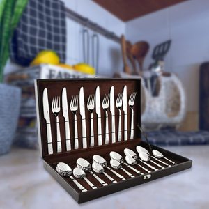 Juego de Cubiertos de Acero Inoxidable Ecológico con Acabado Satinado para Celebraciones Íntimas y Uso Diario, Precio al por Mayor Disponible - Product Image 4