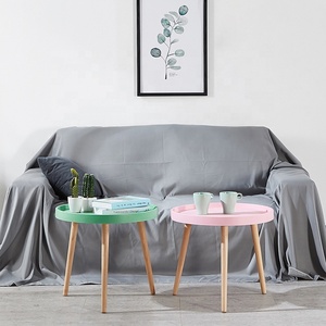 Japanese Style Birch Round Living Room Furniture Center <strong>Table</strong> Three Wood <strong>Legs</strong> <strong>Coffee</strong> <strong>Table</strong> Round Small <strong>Table</strong> Wood <strong>Legs</strong> - Product Image 4