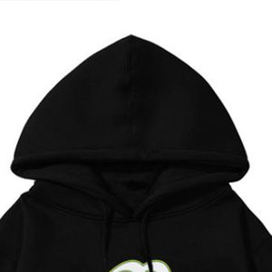 Sudadera con Capucha Casual Personalizada para Hombre, Corte Regular, Estilo Urbano con Logotipo Digital Impreso en la Parte Delantera, Diseño Transpirable de Forro Polar Sólido para Otoño - Product Image 6