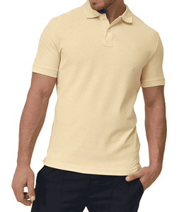 Polo de Golf para Hombre con Bordado y Estampado, Venta al por Mayor, Diseño Personalizado OEM, Polo de Punto Sólido para Hombre, Logotipo Personalizado, Transpirable - Product Image 4