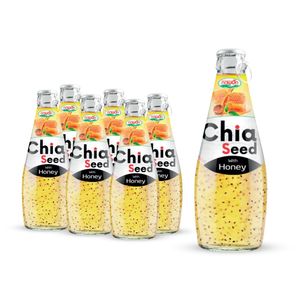 Fournisseur en gros de jus de graines de chia en bouteille 290ml, jus de litchi, marque privée OEM, échantillon gratuit, usine de boissons au Vietnam - Product Image 5