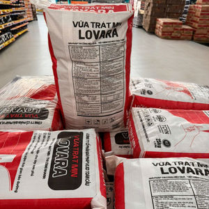 Mortier de plâtrage pré-mélangé haute résistance anti-fissures LOVARA M15 avec modificateur de ciment, sac de 25 kg, garantie supérieure à 5 ans - Product Image 2