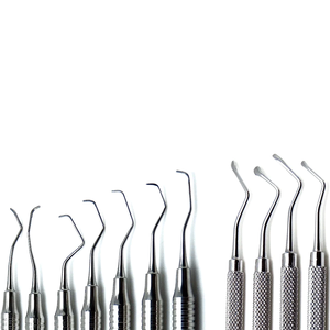 ช้อนขูดฟันคุณภาพดีที่สุด รุ่น 63 64 อุปกรณ์จัดฟันแบบสองด้าน คลีโออิด ดิสโคอิด ได้รับการรับรองมาตรฐาน CE โดย Grip Surgical - Product Image 2