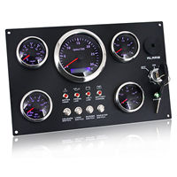 Ensemble d'indicateurs de bateau 24V 3000RPM, tableau de bord avec capteurs