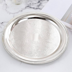 Assiette en aluminium personnalisée pour cuisine, maison, hôtel, 3 pièces de différentes tailles, assiette en aluminium, prix imbattable - Product Image 4