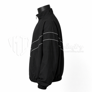 Veste coupe-vent en nylon personnalisée, veste de sport légère, vêtements de sport de rue, vêtements d'extérieur coupe-vent, fabricant OEM ODM en gros - Product Image 5