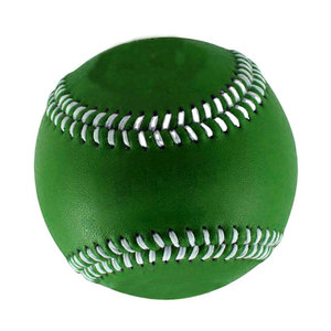 Green <b>Baseball</b> Training <b>Ball</b> Soft Stitched for Practice Use - Product Image 3