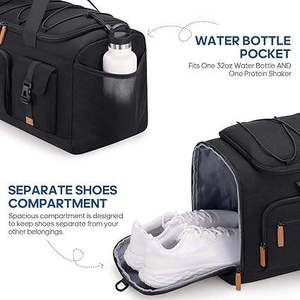 Sac de sport en gros 2026 pour la gym, les sports et les entraînements des athlètes, avec poche latérale séparée pour chaussures ou équipement - Product Image 5