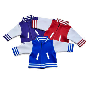 Chaqueta Varsity para Muñecas al por Mayor, Chaqueta de Béisbol de Alta Calidad para Muñecas, Nuevo Diseño, 100% Poliéster, Sudadera Larga, Delgada y Gruesa - Product Image 5