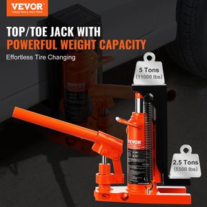 2.5 tonnellate di punta idraulica 5 tonnellate di capacità di sollevamento superiore 0.8-5.3 altezza della punta 8.9-13.4 di altezza superiore presa ad artiglio per martinetti per auto macchine - Product Image 2