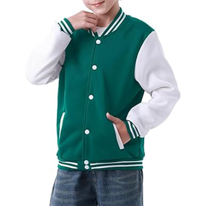 เสื้อแจ็คเก็ตเบสบอลแบบสั่งทำพิเศษสำหรับผู้ชาย รุ่น Voristy - Product Image 2