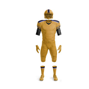 Conjunto de Camiseta y Pantalones de Fútbol Americano, Ropa Deportiva Ligera de Alto Rendimiento para Deportes de Equipo al Aire Libre - Product Image 1