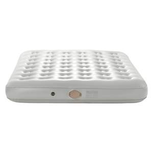 Canapé gonflable double portable pour 2 personnes, supportant 600 lb, gonflage rapide avec pompe, sac de transport, fonctionnalités de roulement pour les invités à domicile, le camping - Product Image 1