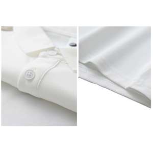 Custom Logo <b>Men</b> Polo T-Shirt Summer Short Sleeved Cotton Casual <b>Men's</b> Polo Shirts 320 grams Wholesale High Quality Design - Product Image 4