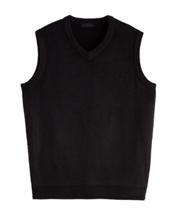Chaleco de Punto Personalizable para Hombre, Cuello en V, Sin Mangas, de Alta Calidad, Transpirable, de Algodón, Informal, para Otoño - Product Image 5