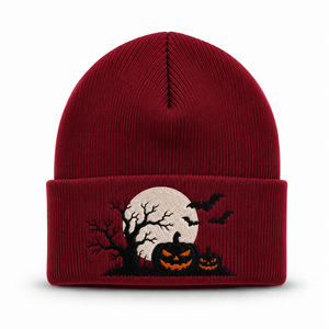 Bonnet d'hiver personnalisé en tricot chaud avec revers, unisexe, doux et extensible - Product Image 5