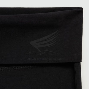 Legging évasé pour femme, fabriqué en usine, best-seller, vêtements de yoga et de fitness, personnalisé, uni, mi-long, respirant, écologique, en Spandex/Polyester - Product Image 6