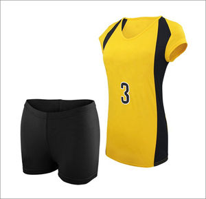 Uniforme de Voleibol Personalizado con Bordado, Transpirable, al por Mayor, Camiseta de Voleibol para Mujer, Servicio OEM y ODM - Product Image 2