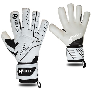 Guantes de Portero, Palma Delantera de Látex Alemán, Dorso de Silicona Inyectada, Corte Híbrido, Correa Integrada, Diseño Personalizado, Protección para el Pulgar - Product Image 1