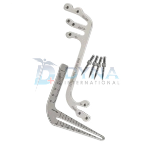 Kit d'instruments de localisation pour guide de perçage chirurgical d'implants dentaires de haute qualité, règle de mesure dentaire, jauge à broches, instruments certifiés CE - Product Image 3