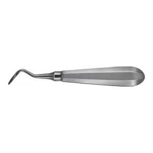 Élévateur de racine droit 150 mm 3 mm Fig 4S en acier inoxydable, outil chirurgical professionnel pour extraction dentaire - Product Image 2