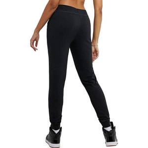 Knitted Drawstring Waist <b>Ankle</b>-Length Jogger Pants Casual Fit Regular Mid Waist Breathable Spandex Cotton Blend - Product Image 4