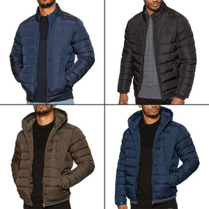 Custom Sublimated Premium Quilt Waterproof 100% Nylon Hooded Puffer Jacket for Men Women <b>Winter</b> <b>Coat</b> OEM Service Manufacturer - Product Image 6