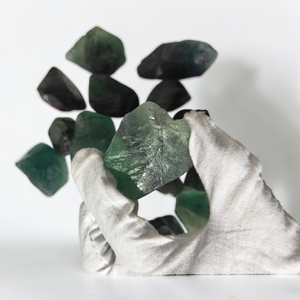 Natural Green Fluorite <b>Raw</b> Rough Stone Wholesale Healing <b>Crystal</b> Mineral Specimen Bulk Gemstone for Decoration - Product Image 4