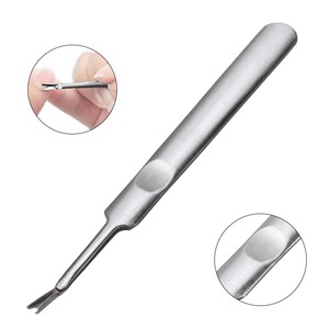 Pousse-cuticules de haute qualité, coupe-cuticules aiguisé, en acier inoxydable, fabriqué au Pakistan - Product Image 3