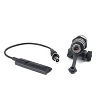 Senter Mini M300B LED 600 Lumens Senter Taktis Lampu Putih Versi Tombol Tekan Tunggal