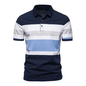 Polo de golf classique au style décontracté, coupe confortable, manches courtes, respirant - Product Image 3